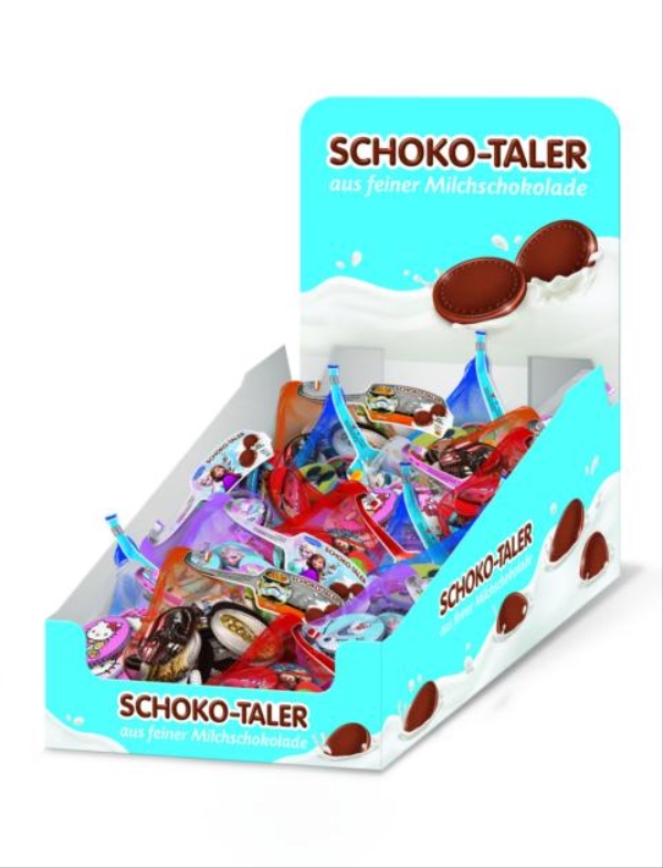 Lizenz Mix Schoko-Taler 75g Lizenz Mix Schoko-Taler 75g