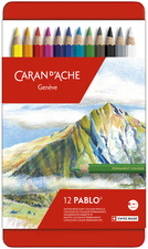 CARAN D'ACHE Buntstifte PABLO, 120er Metalletui