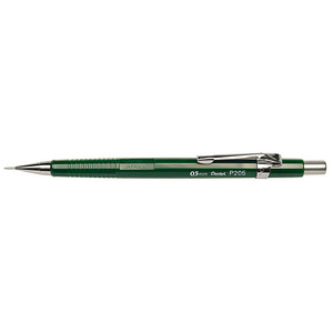 Pentel Druckbleistift P205, grün, M inenstärke: 0,5 mm (5102335)