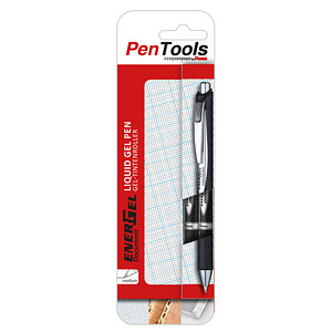 Pentel Liquid Gel-Tintenroller EnerGel Document, 2er Etui