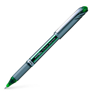 Pentel ENERGEL BL27 Gelschreiber grün/silber 0,35 mm, Schreibfarbe: grün
