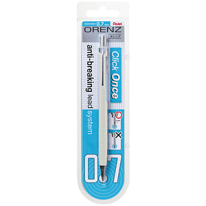Pentel Orenz Druckbleistift weiß B 0,7 mm