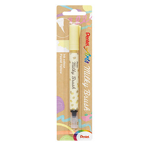 Pentel Milky Brush XGFH-PGX Brush-Pen gelb