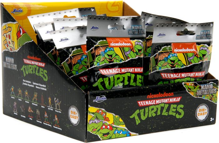 Turtles Blind Pack Nanofigs, 13-sort. Turtles Blind Pack Nanofigs, 13-sort.