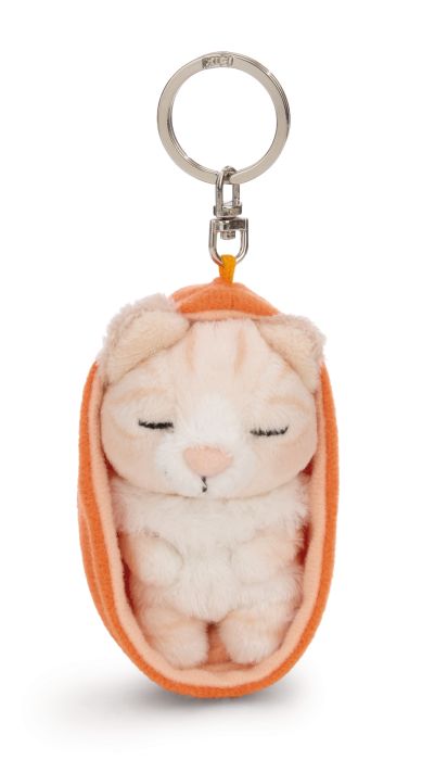 Sleeping Pets Schlüsselanh.Katze 8 cm