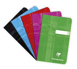 Clairefontaine Carnet piqûre, 90 x 140 mm, quadrillé 5/5 (87000733)