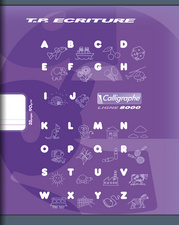 Calligraphe Cahier piqûre T.P. Ecriture DL 4 mm IV