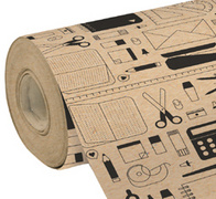 Clairefontaine Geschenkpapier "Papeterie", Secare-Rolle