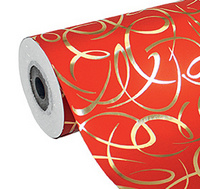 Clairefontaine Geschenkpapier "Arabesque rot", Secare-Rolle