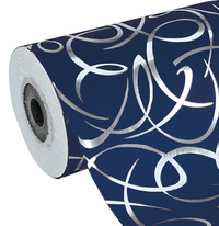 Clairefontaine Geschenkpapier "Arabesque blau", Secare-Rolle