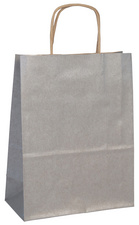 Clairefontaine Papier-Tragetasche, silber, groß