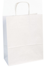 Clairefontaine Papier-Tragetasche, weiß, klein