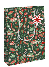 Clairefontaine Weihnachts-Geschenktüte "Cosy", mittel