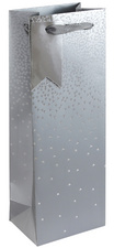 Clairefontaine Flaschentüte "Sternenregen silber"