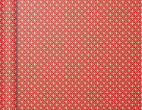 Clairefontaine Geschenkpapier "Tiny Rolls Quadrate rot"