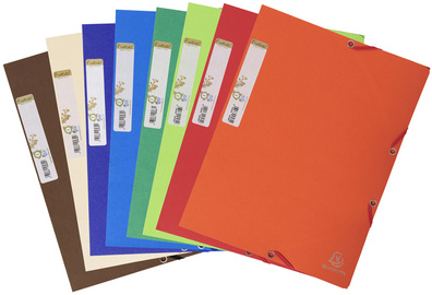 EXACOMPTA Eckspannermappe FOREVER, DIN A4, farbig sortiert