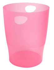 EXACOMPTA Papierkorb ECOBIN, 15 Liter, himbeere
