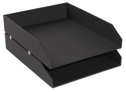 EXACOMPTA Briefablagen-Set Office by Me, DIN A4+, schwarz