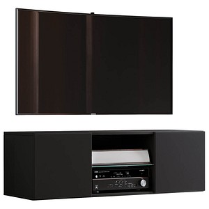 VCM my media TV-Lowboard Jusa 115 schwarz