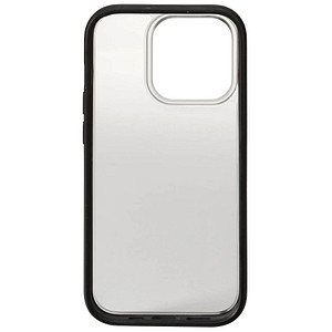 WOODCESSORIES Clear Case Handy-Cover für Apple iPhone 13, iPhone 14 transparent, schwarz