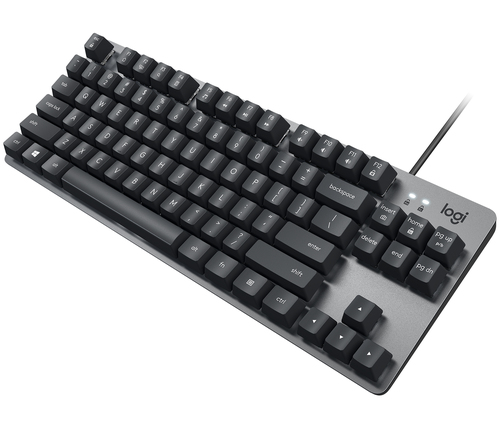 LOGITECH K835 TKL Tastatur, TTC-Blue - graphit/grau