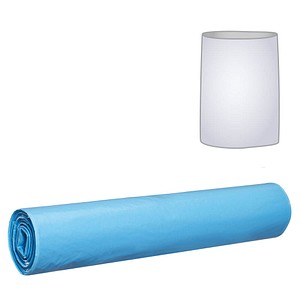 Müllbeutel 120,0 l blau 30,0 µm, 100 St.