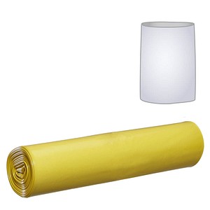 Müllbeutel 120,0 l gelb 70,0 µm, 100 St.