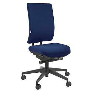 ORIGINAL STEIFENSAND Bürostuhl Volto Plus Comfort blau, schwarz Stoff