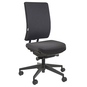 ORIGINAL STEIFENSAND Bürostuhl Volto Plus Comfort grau, schwarz Stoff
