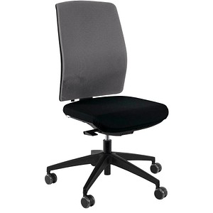 ORIGINAL STEIFENSAND Bürostuhl Eserio grau, schwarz Stoff