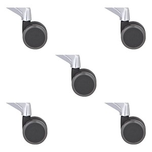 5 ORIGINAL STEIFENSAND Stuhlrollen für harte Böden 5 ORIGINAL STEIFENSAND Stuhlrollen für harte Böden