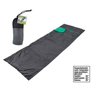 HAPPY PEOPLE® Reiseschlafsack anthrazit