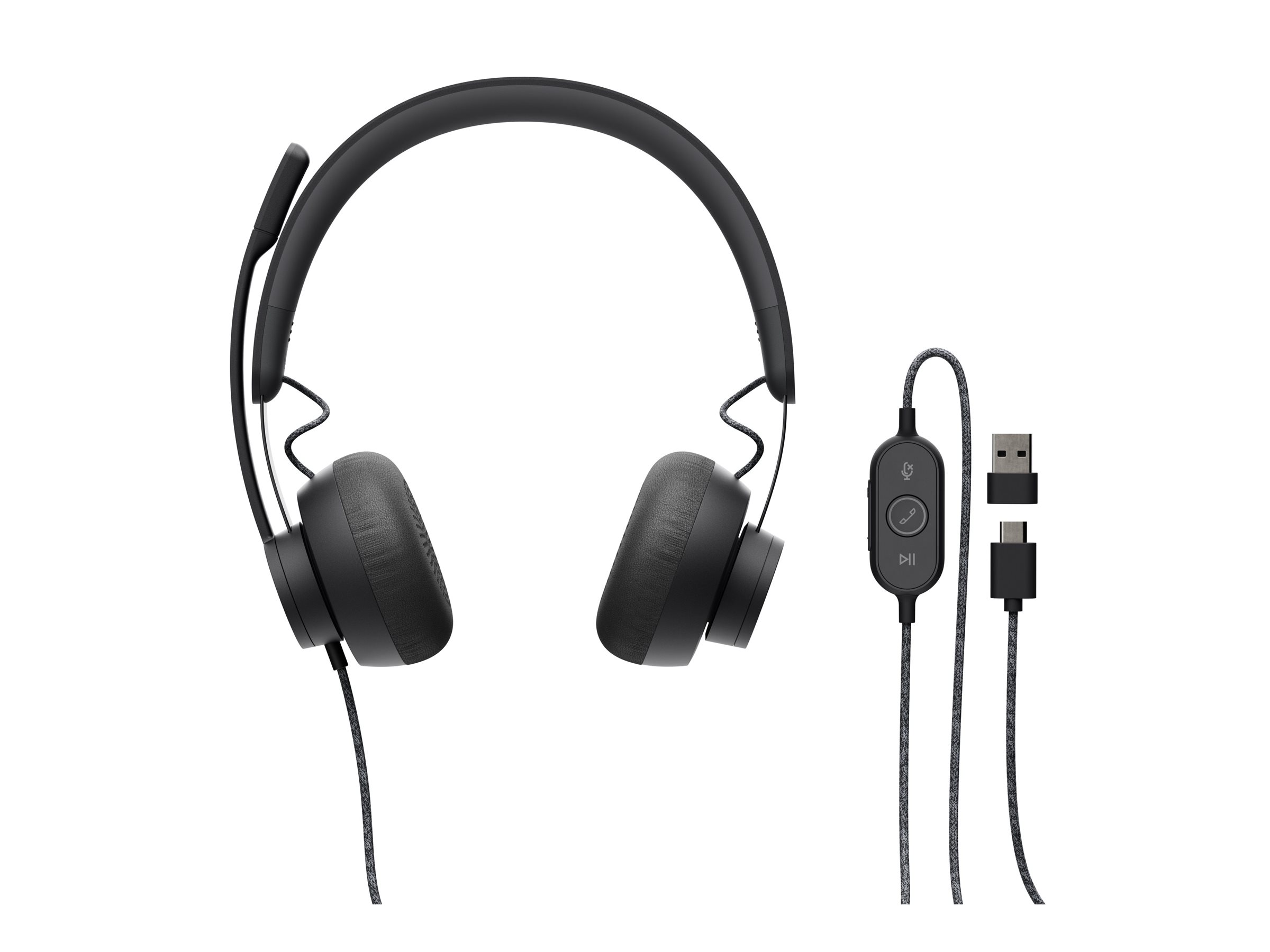 LOGITECH ZONE WIRED - GRAPHITE - EMEA