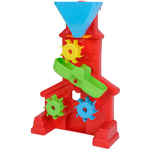Sandspielzeug Sand & Wassermühle rot