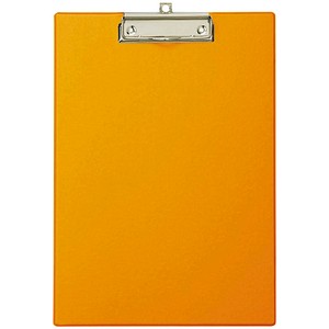MAUL Klemmbrett, DIN A4, mit Folienüberzug, orange