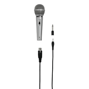 hama DM 40 Karaoke-Mikrofon silber