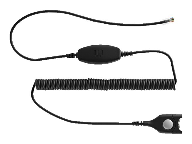 EPOS CAVA 31 Anschlusskabel Easy Disconnect (QD) auf RJ-9 gewendeltes Kabel fü