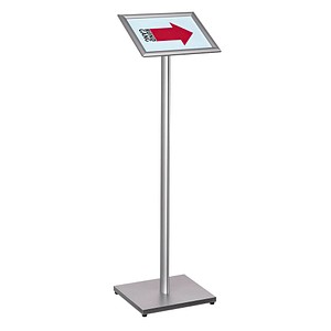 Showdown® Displays Infoständer silber DIN A4