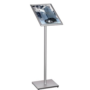 Showdown® Displays Infoständer silber DIN A3
