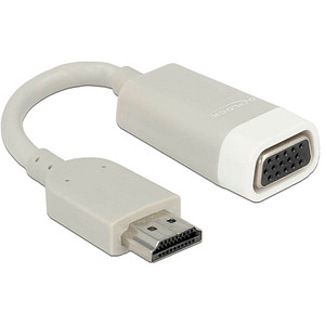 DeLOCK HDMI, VGA Adapter 0,15 m weiß