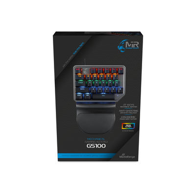 MEDIARANGE kabelgeb. mechanisches Gaming-Pad mit RGB-Effekt