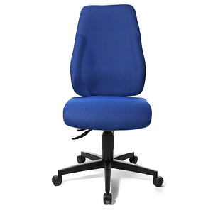 Topstar Bürostuhl Lady Sitness®, LTOBK BC6 blau, schwarz Stoff