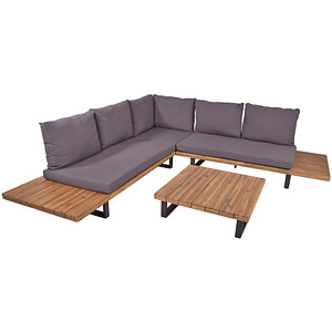 Garden Pleasure Loungegruppe Acapulco braun