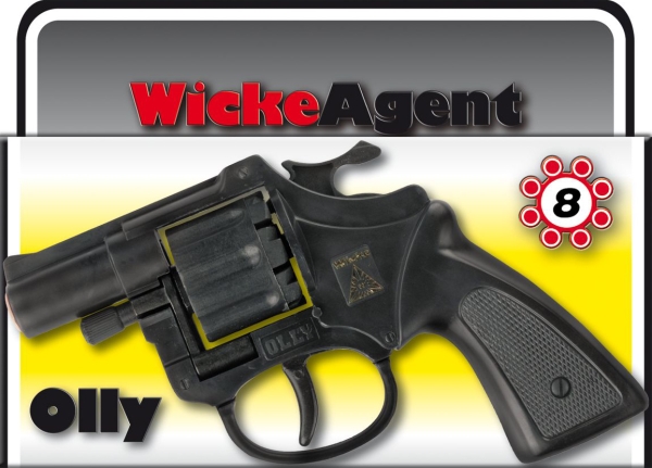 8er Agentenrevolver Olly 12,7cm, Box, Nr: 330