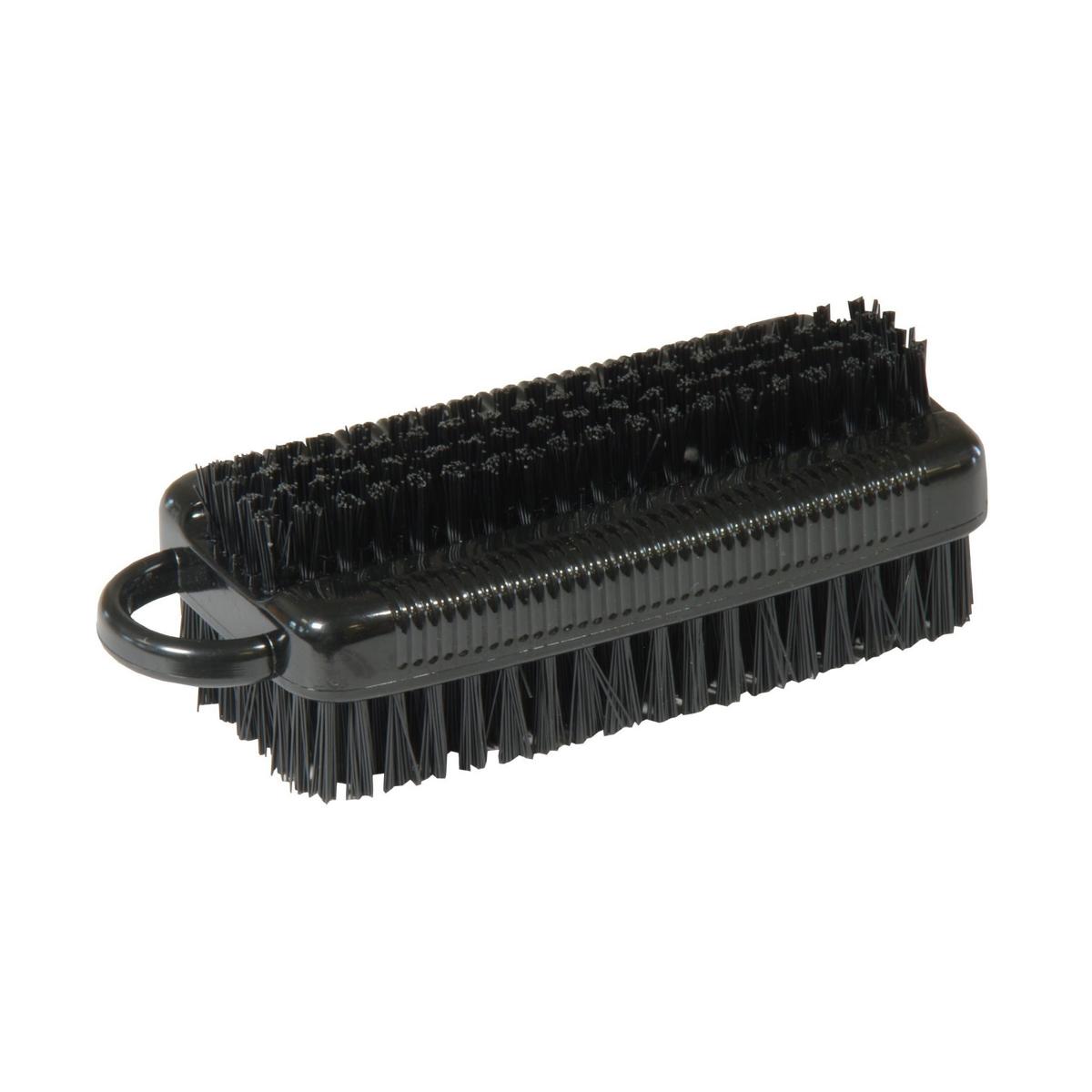 Hygiene-Nagelbürste doppelt | schwarz 