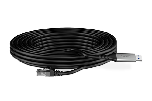 DIGITUS USB 3.2 Ethernet Kabel, USB-A - RJ45 Stecker, 5,0 m