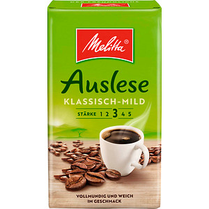 Melitta Auslese KLASSISCH-MILD Kaffee, gemahlen mild 500,0 g Melitta Auslese KLASSISCH-MILD Kaffee, gemahlen mild 500,0 g