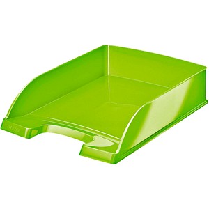 LEITZ Briefablage WOW Plus 52263054 DIN A4 stapelbar PS grün (52263054)