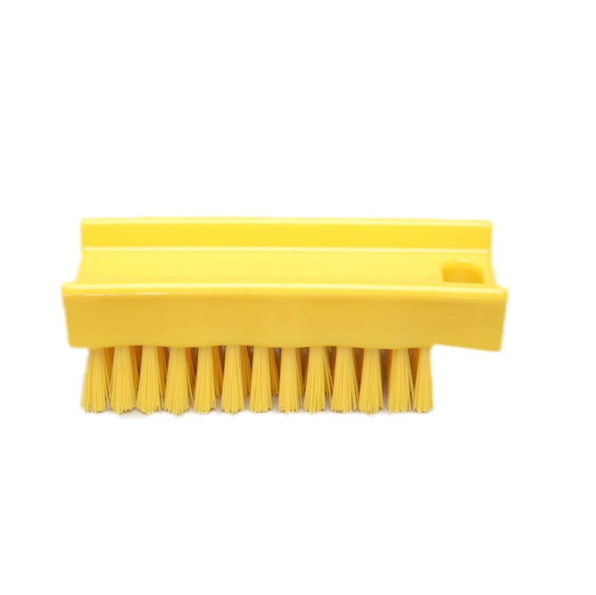 Hygiene - Nagelbürste 110 x 45 mm, Körper: Kunststoff, Borsten: Polyester (PBP) 0.5 | gelb Hygiene - Nagelbürste 110 x 45 mm, Körper: Kunststoff, Borsten: Polyester (PBP) 0.5 | gelb