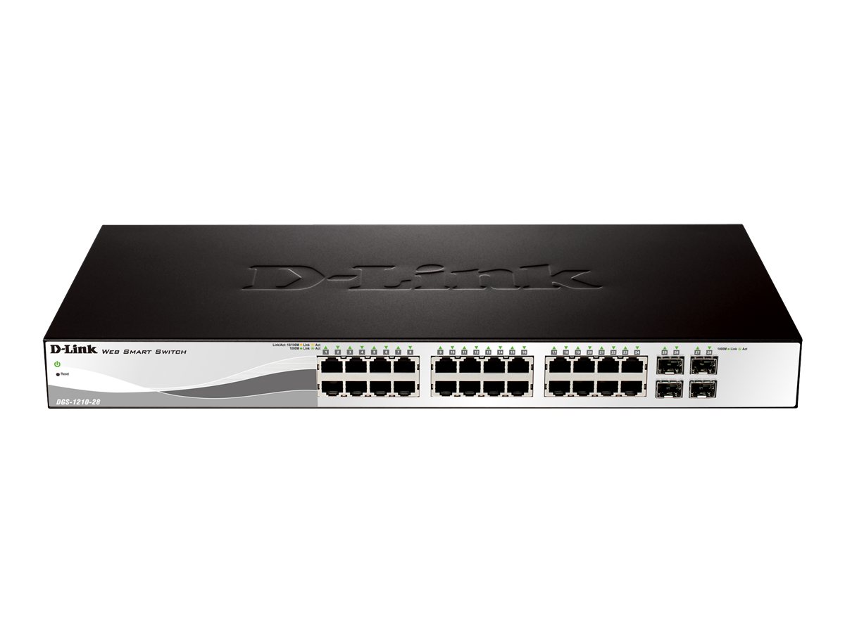D-LINK 28-Port Layer2 Smart Managed Gigabit Switchdlink|green 3.0, 24x 10/100/1